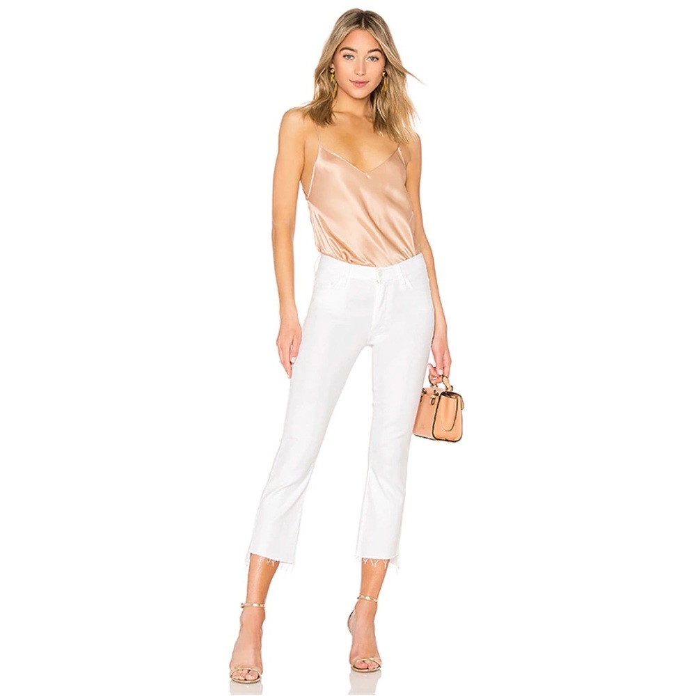 NWOT MOTHER The Insider Crop Step Fray Jeans💋